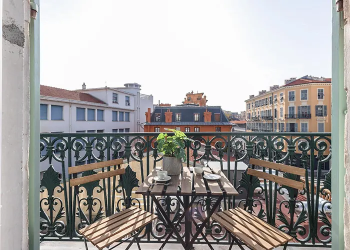 7 Foch 202 - Studio Contemporain En Plein Coeur De Nice - Climatisation